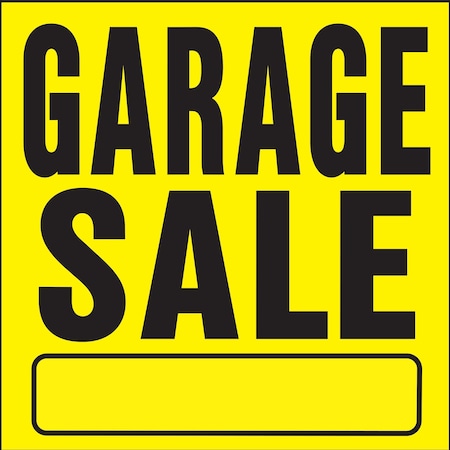 Hy-Ko Garage Sale Sign 11" x 11", 20PK A03103